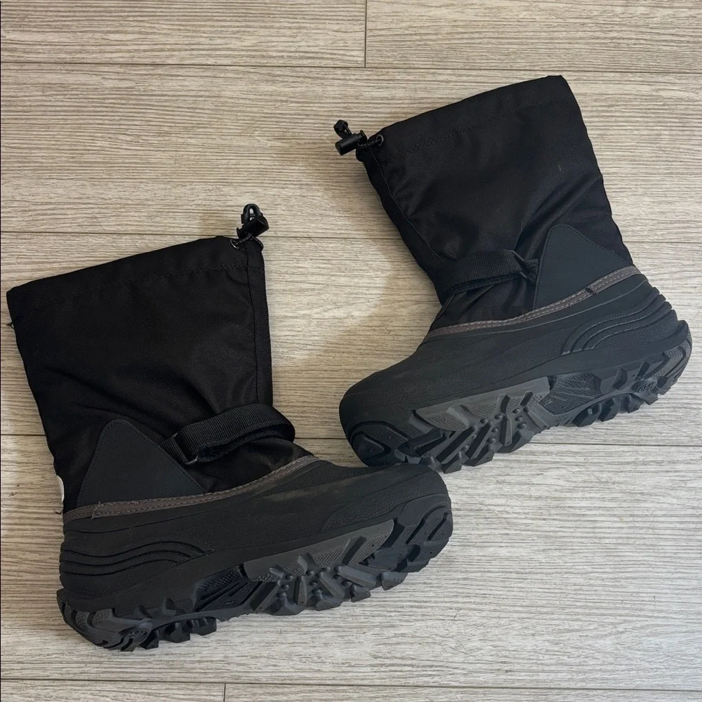 Kamik Waterbug 5 Black Charcoal Boots size 7